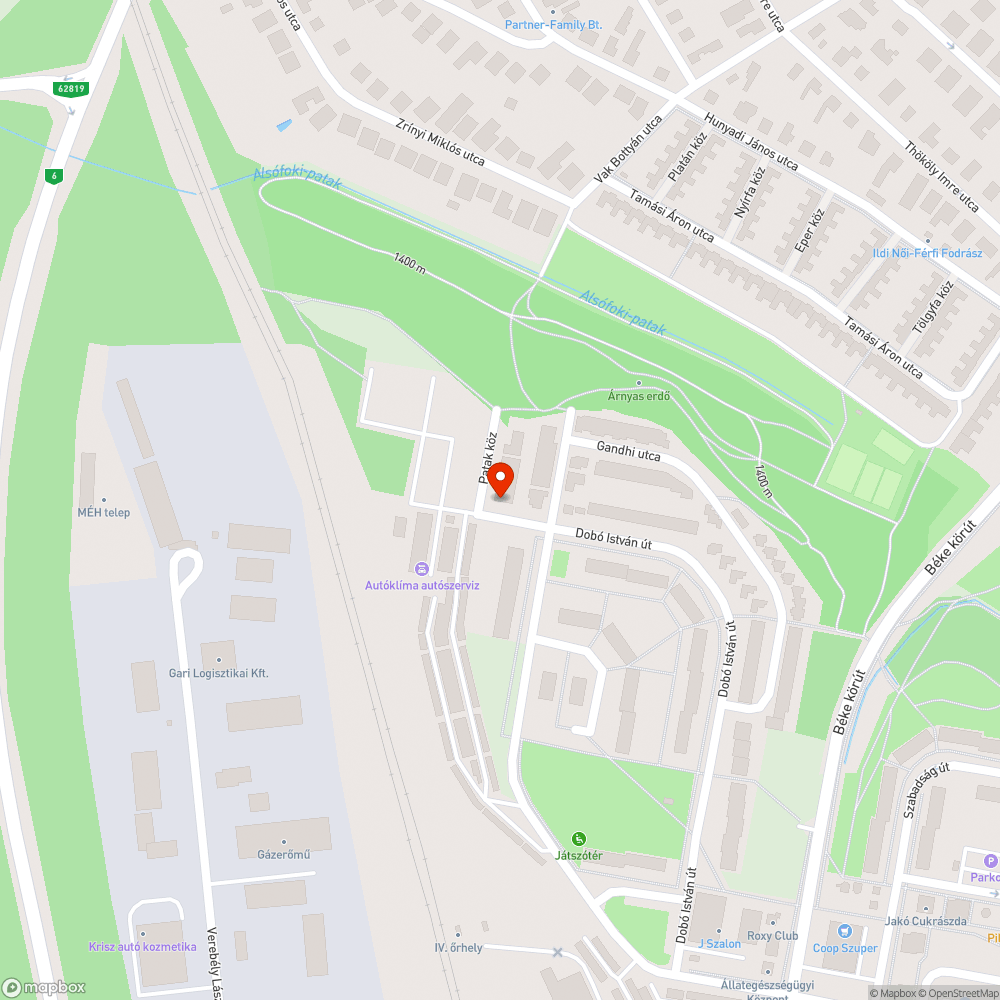 áthelyezett tábla bejelentés helye