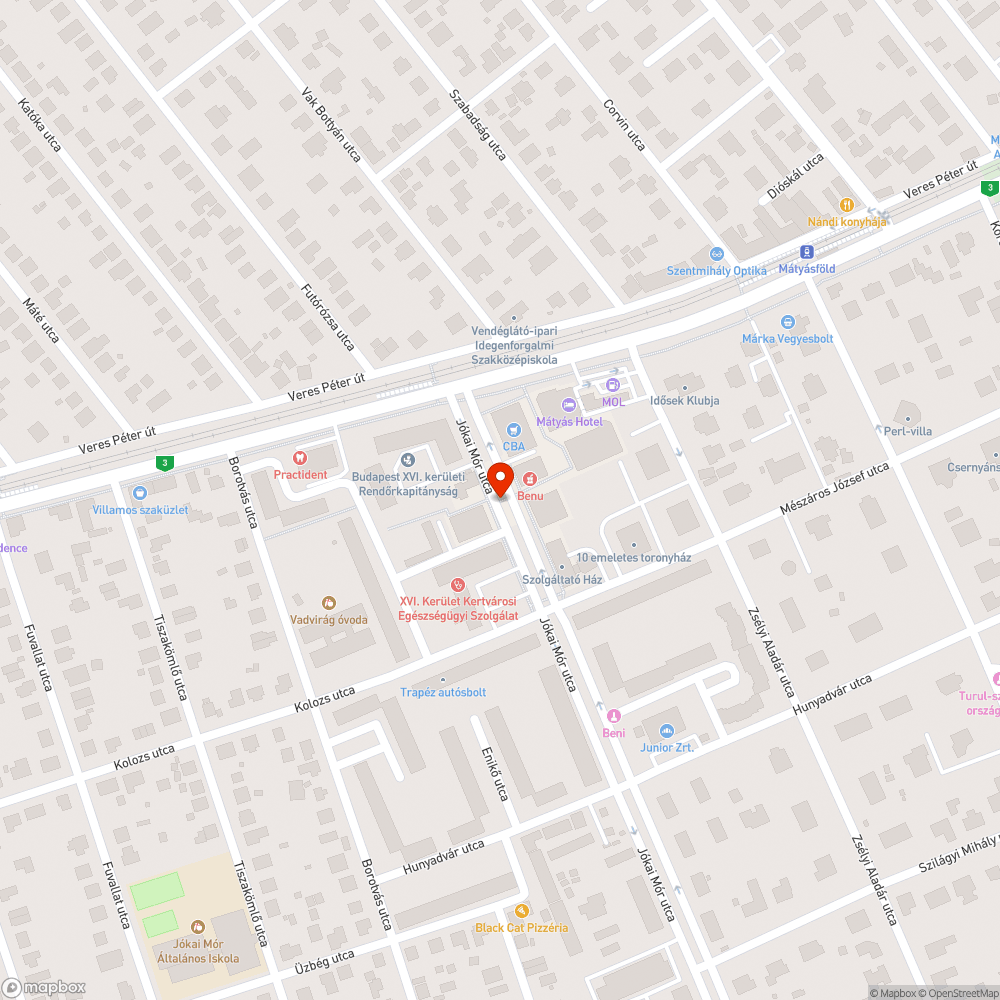 Magas padka a gyalogátkelőnél bejelentés helye