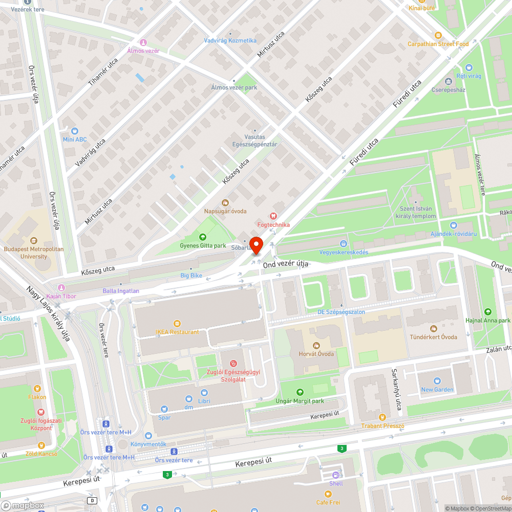 Rossz kijelző bejelentés helye