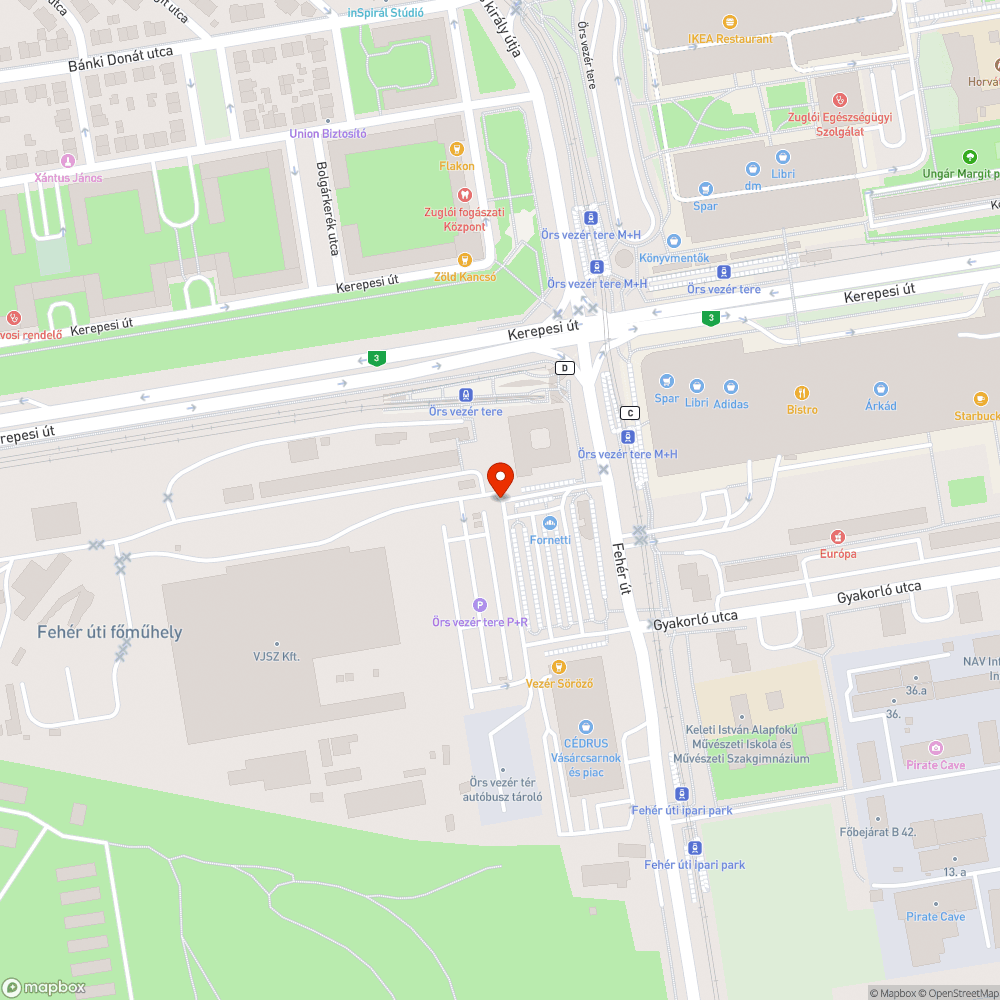 Elferdült tábla bejelentés helye