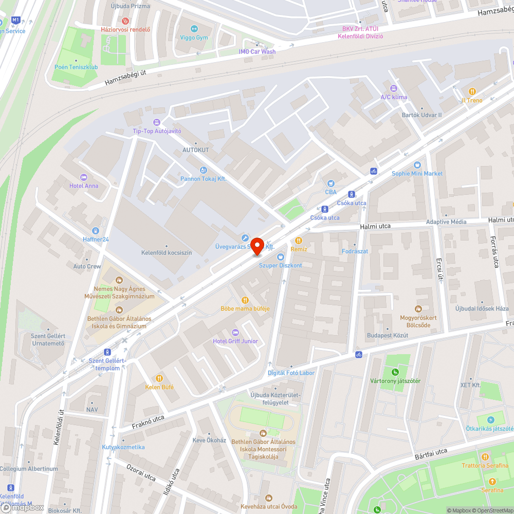 Elhagyott Opel bejelentés helye