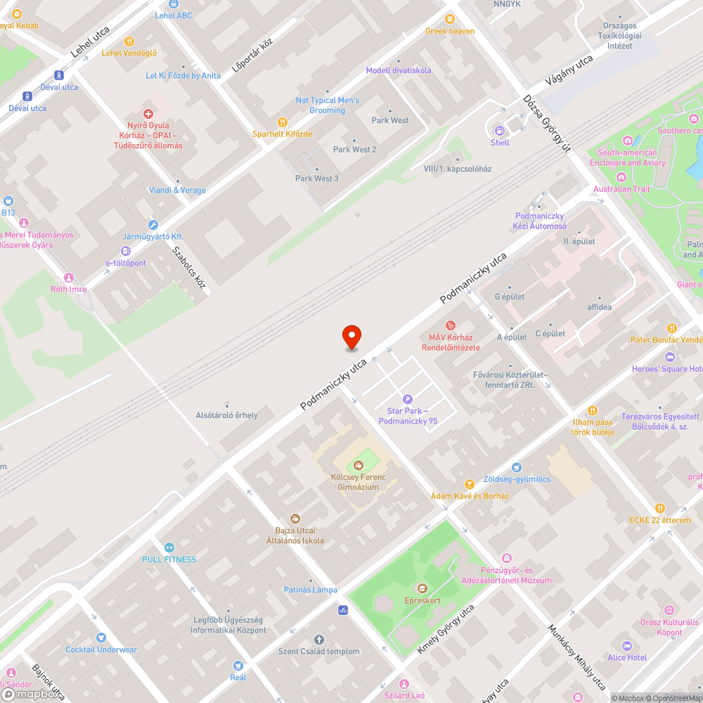 Kutyaürülék-gyűjtő bejelentés helye