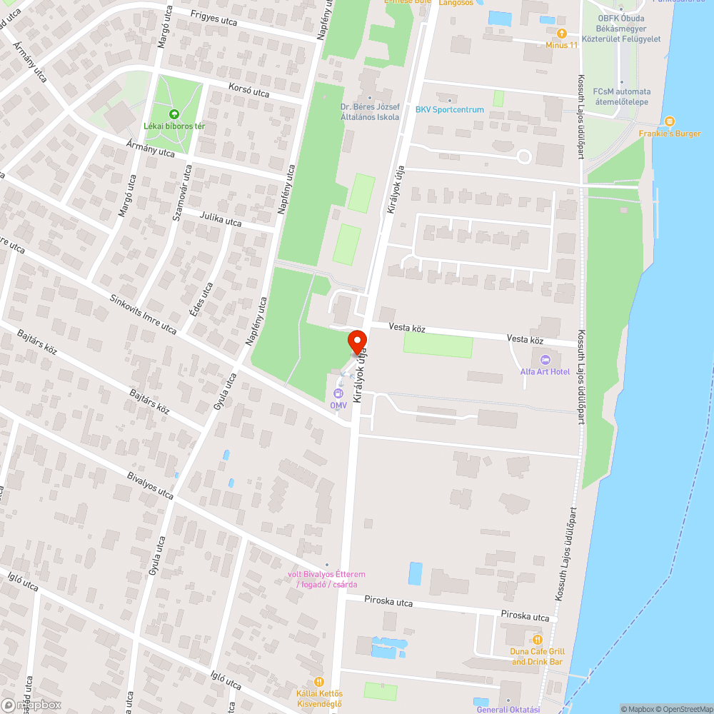 Csatorna munkálat bejelentés helye