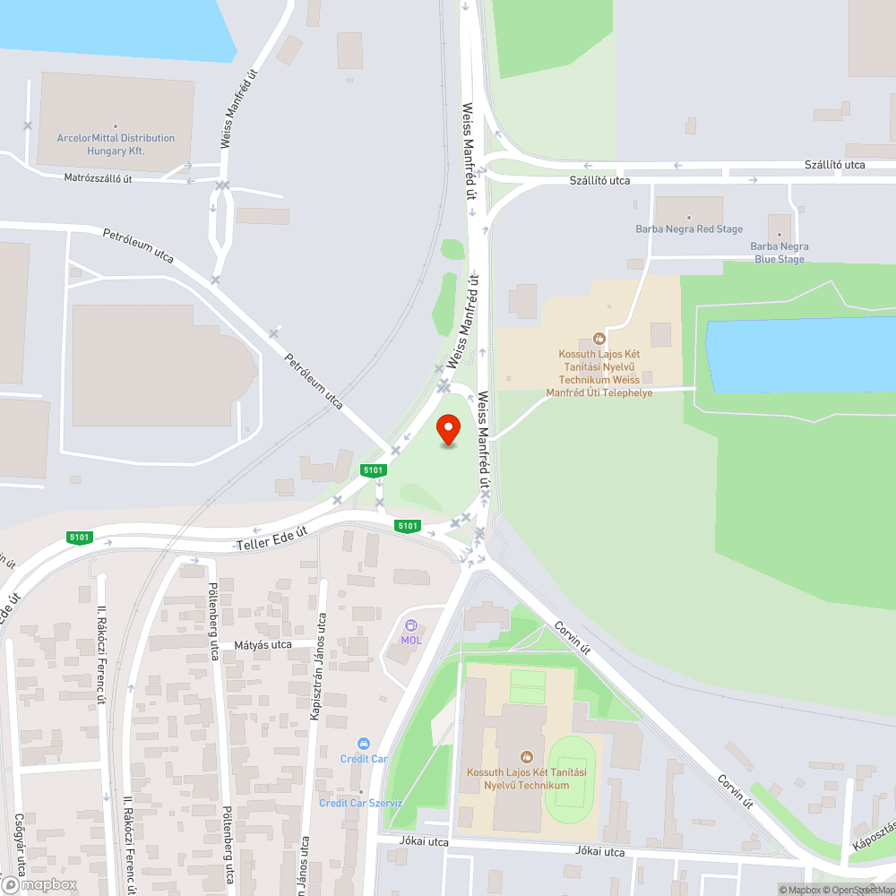 Lekopott útburkolati jelek bejelentés helye