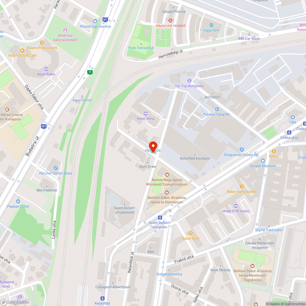 Elhagyott Mazda bejelentés helye