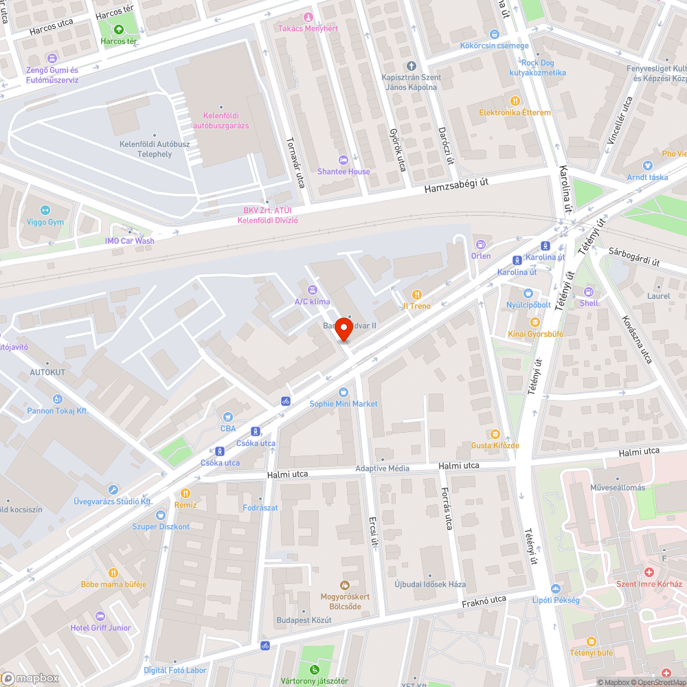 Elhagyott Saab bejelentés helye