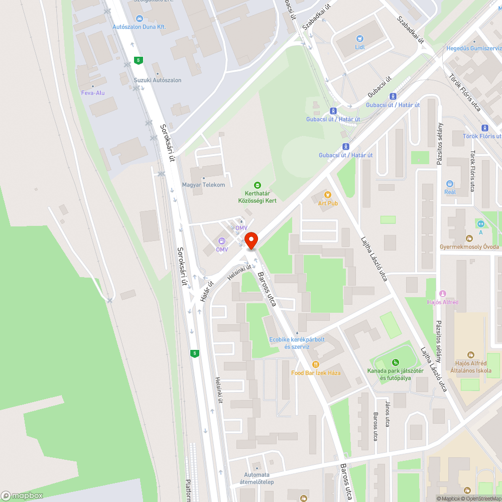 Hiányzó zebra bejelentés helye