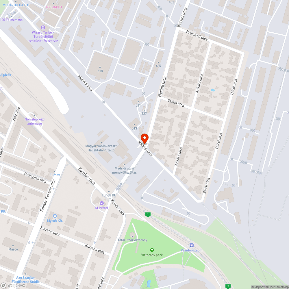 Szemét bejelentés helye