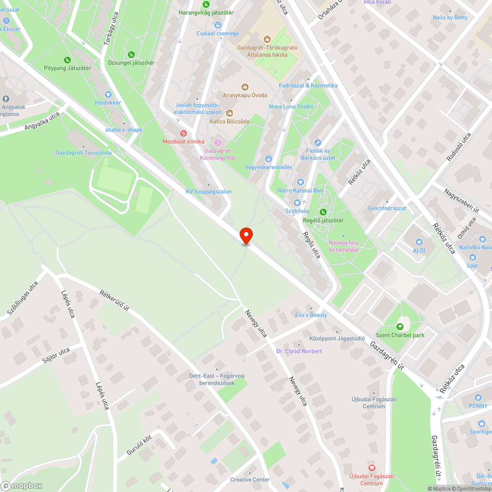 Elhagyott autók Gazdagréten bejelentés helye