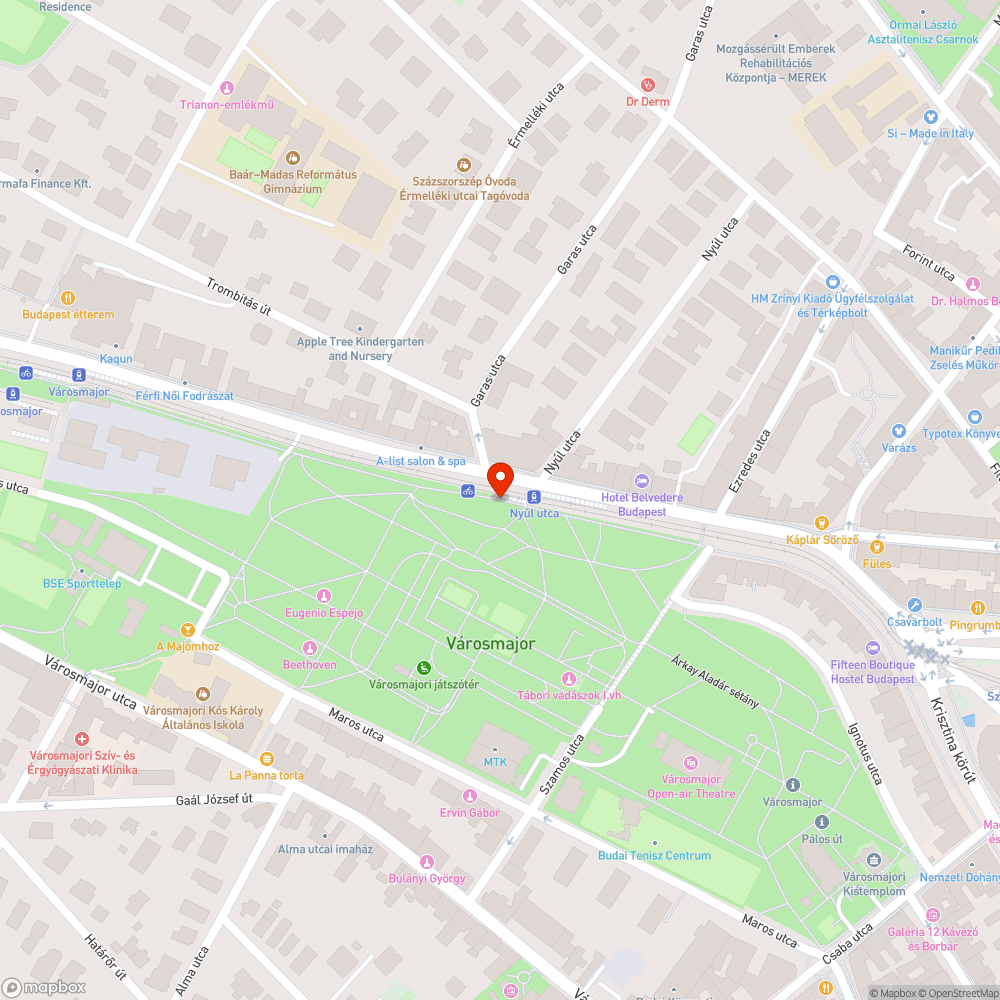 Ottmaradt bejelentés helye