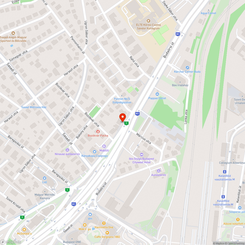 Szabadon lógó vezeték, Budaörsi út 109 bejelentés helye