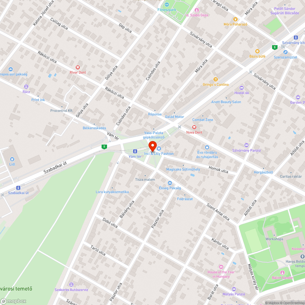 Kialudt lámpa bejelentés helye