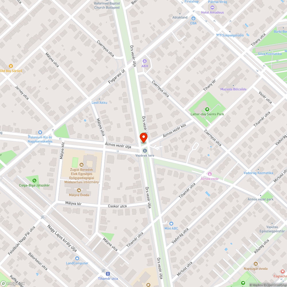 Fenyőfakupac bejelentés helye