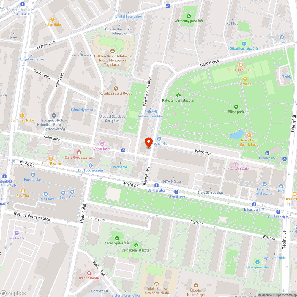 Szemetes lakóterület bejelentés helye