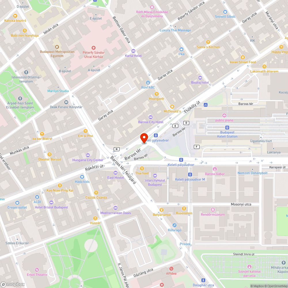 Billegő kockakövek kb. 10 méteren át bejelentés helye