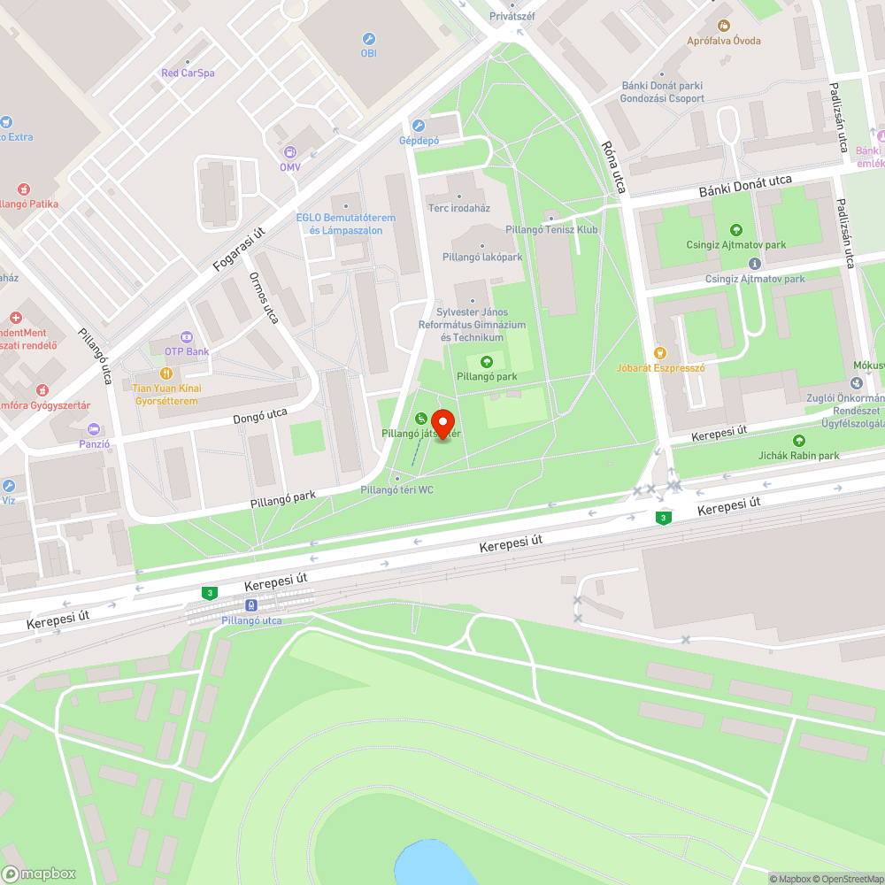 jeges gyalogutak bejelentés helye