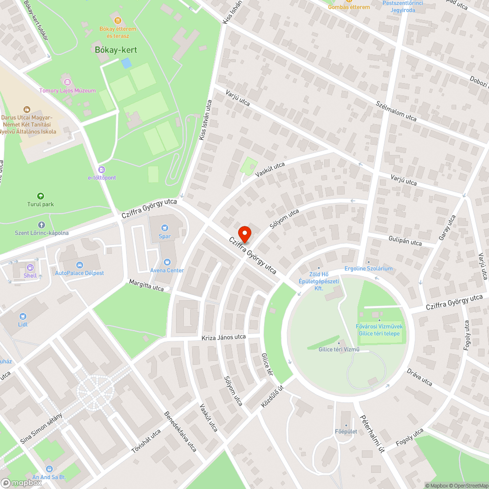 Lekopott zebra bejelentés helye