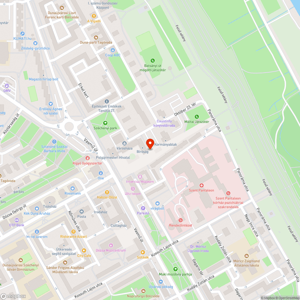 kidőlt szemetes bejelentés helye