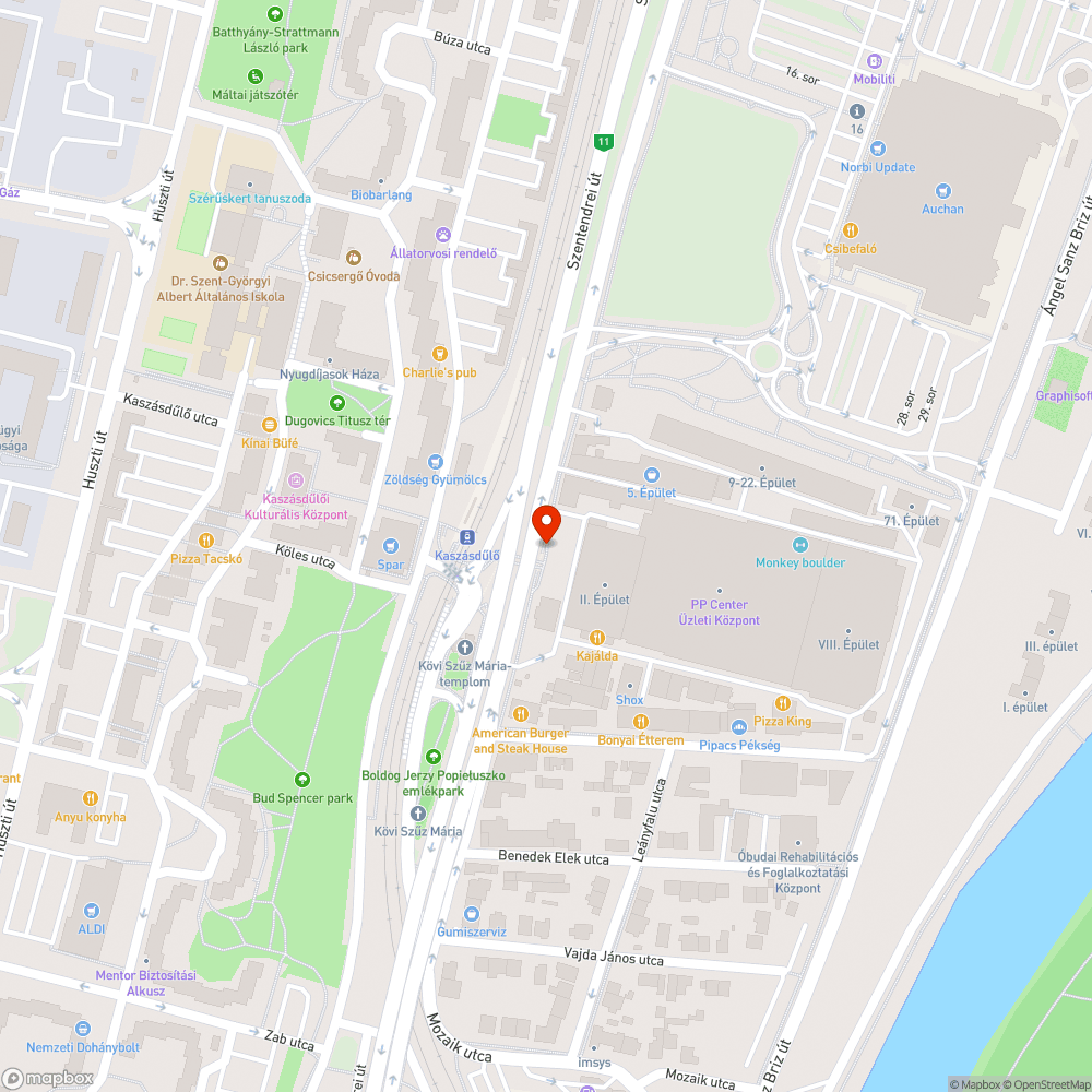 Lepergett mozaik bejelentés helye