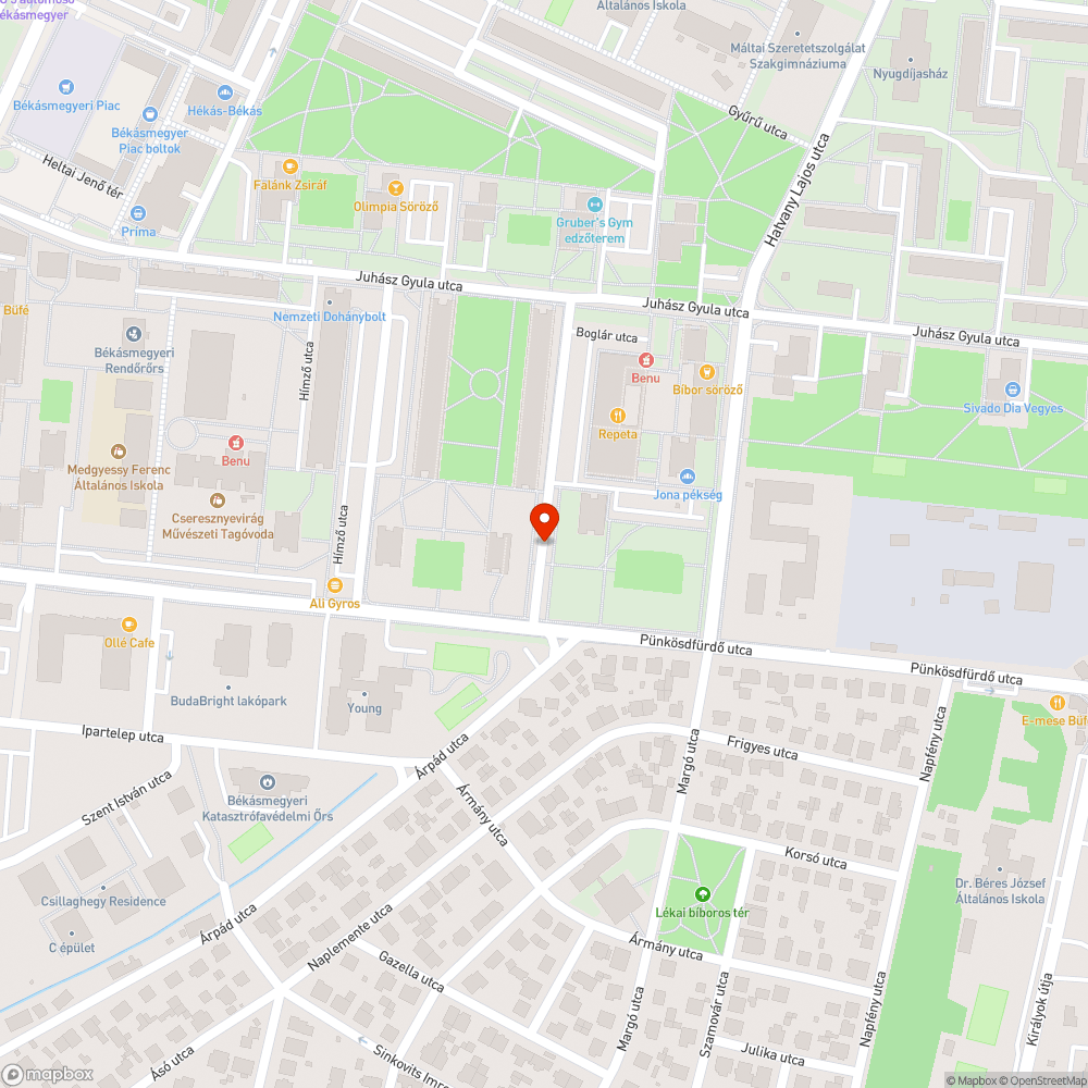 Falevelek a parkolóban bejelentés helye