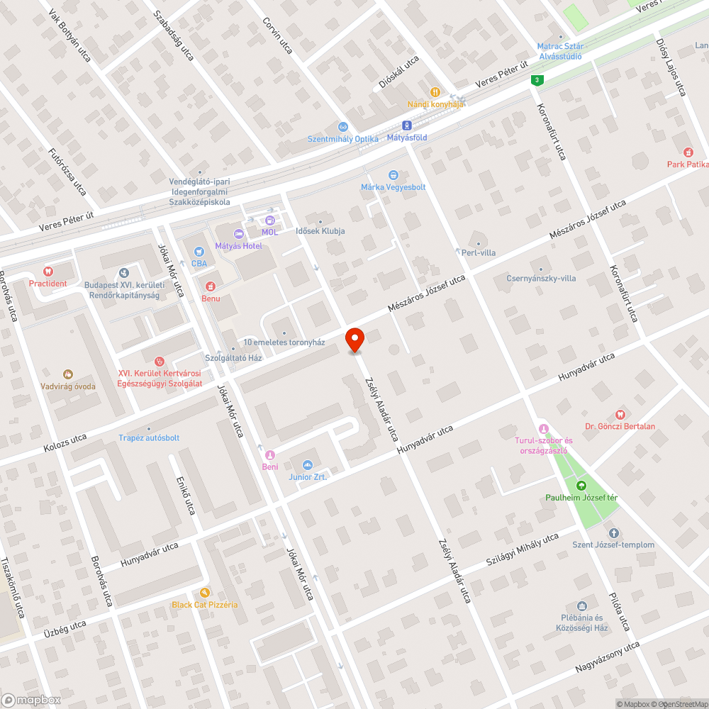 Elhagyott talpak bejelentés helye