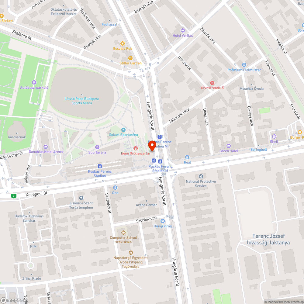 Kidőlt poller bejelentés helye