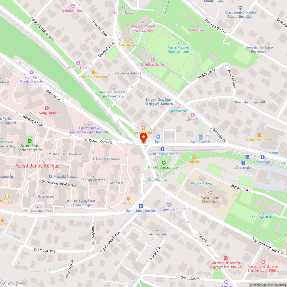 Balesetveszélyes csomópont bejelentés helye