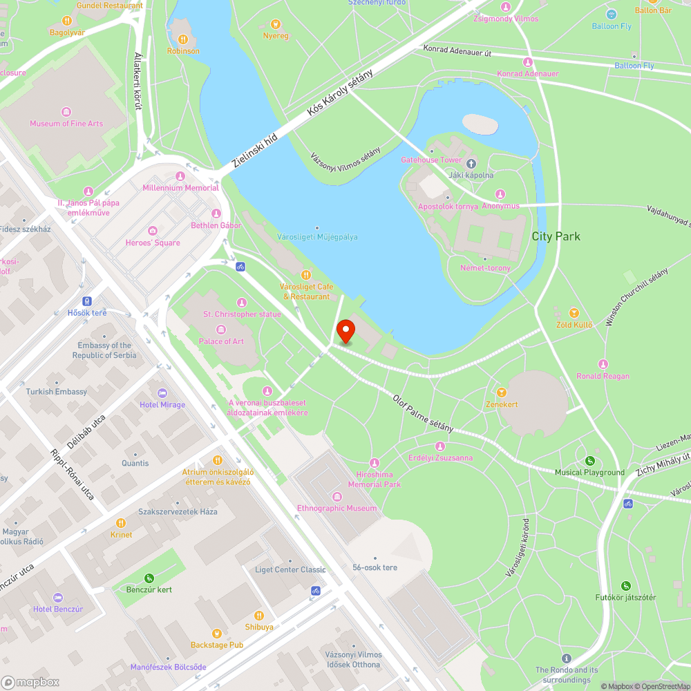 parkolás a ligetben bejelentés helye