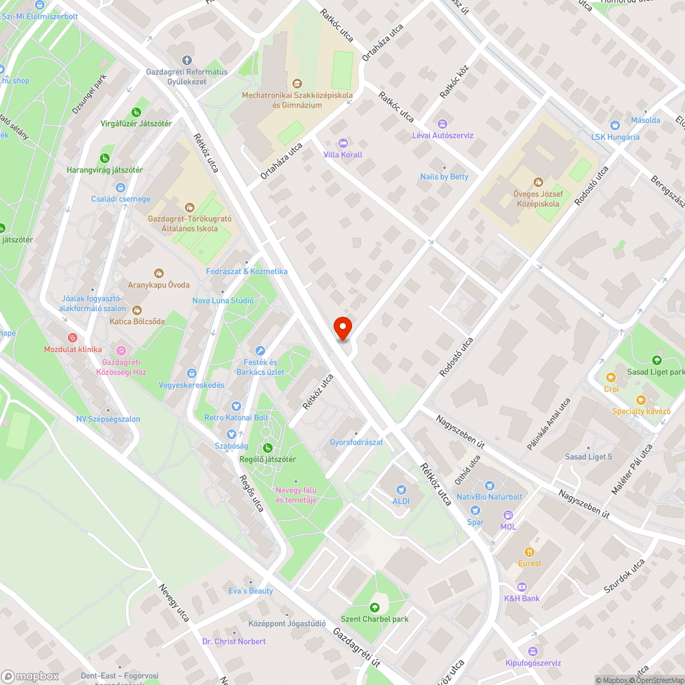 Kátyú a zebránál bejelentés helye