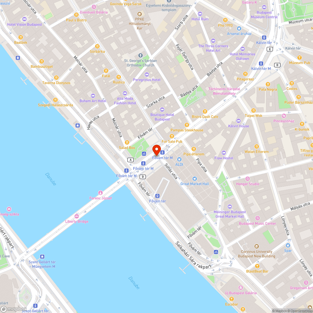 Antiszemita firkák a Fővám téri villamosmegállóban bejelentés helye