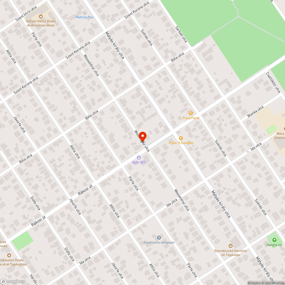 Hibás lámpa bejelentés helye