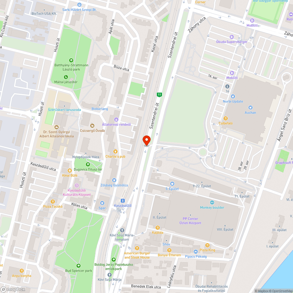 Észlelhetetlen táblák bejelentés helye