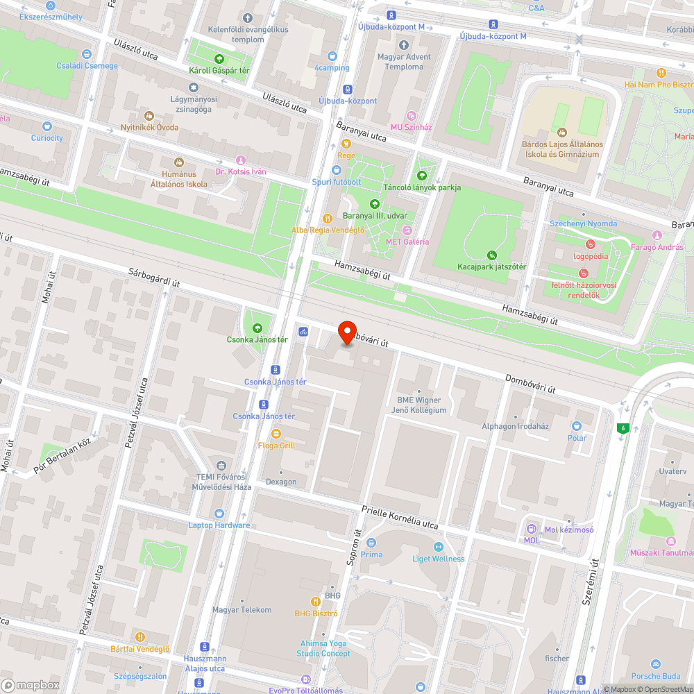 akadály a járdán és helyreállítás hiánya bejelentés helye