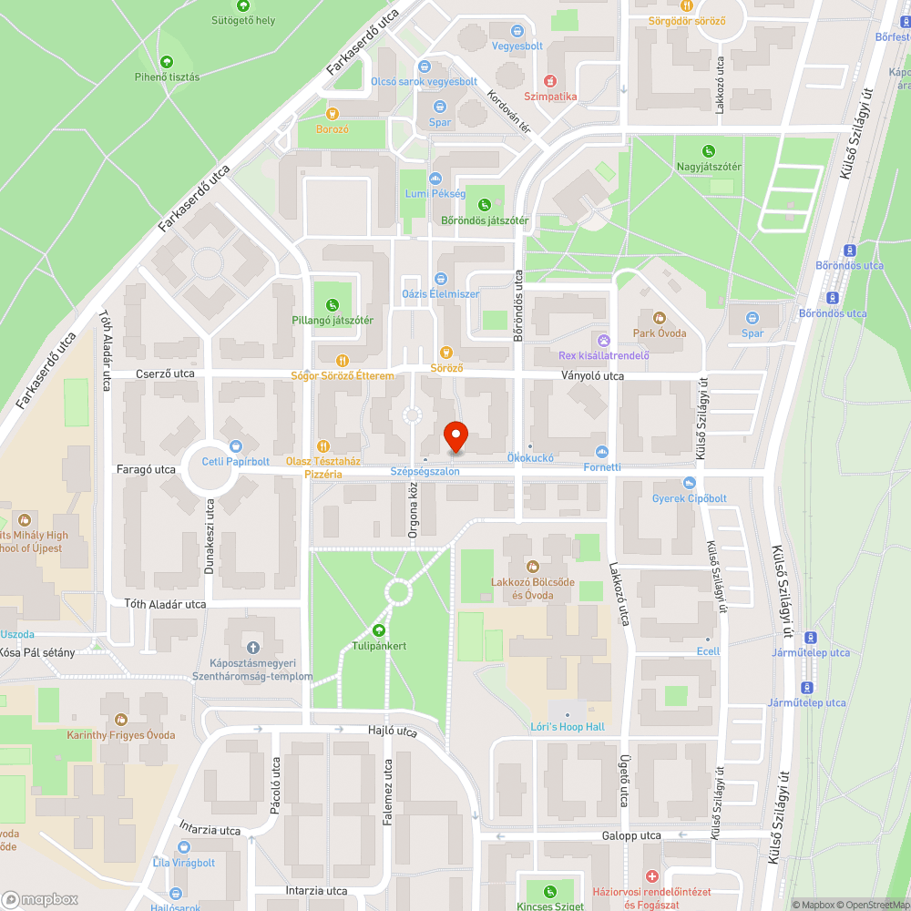 Balesetveszélyes járda bejelentés helye