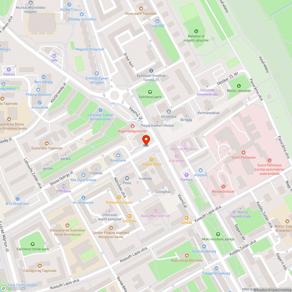 Graffitis pad háttámla bejelentés helye