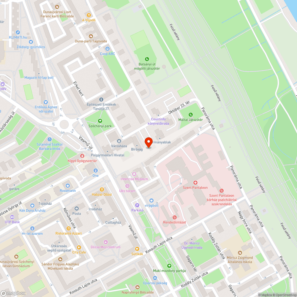 Kiszedett szemetes bejelentés helye