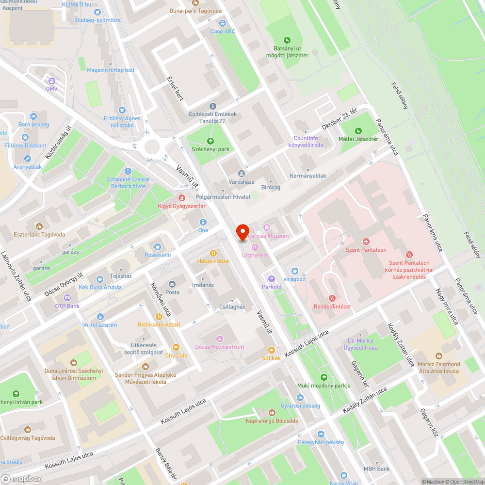 Uniós tábla bejelentés helye