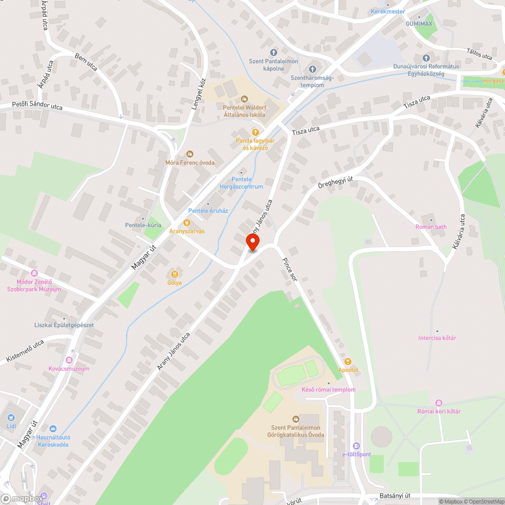 Nincsen járda bejelentés helye