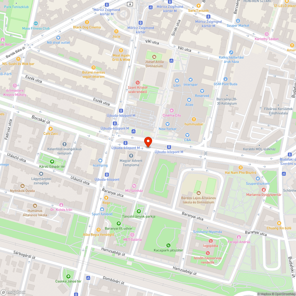 Graffitis közműszekrény bejelentés helye