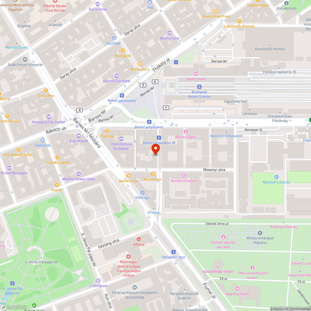 Kiégett lámpa bejelentés helye