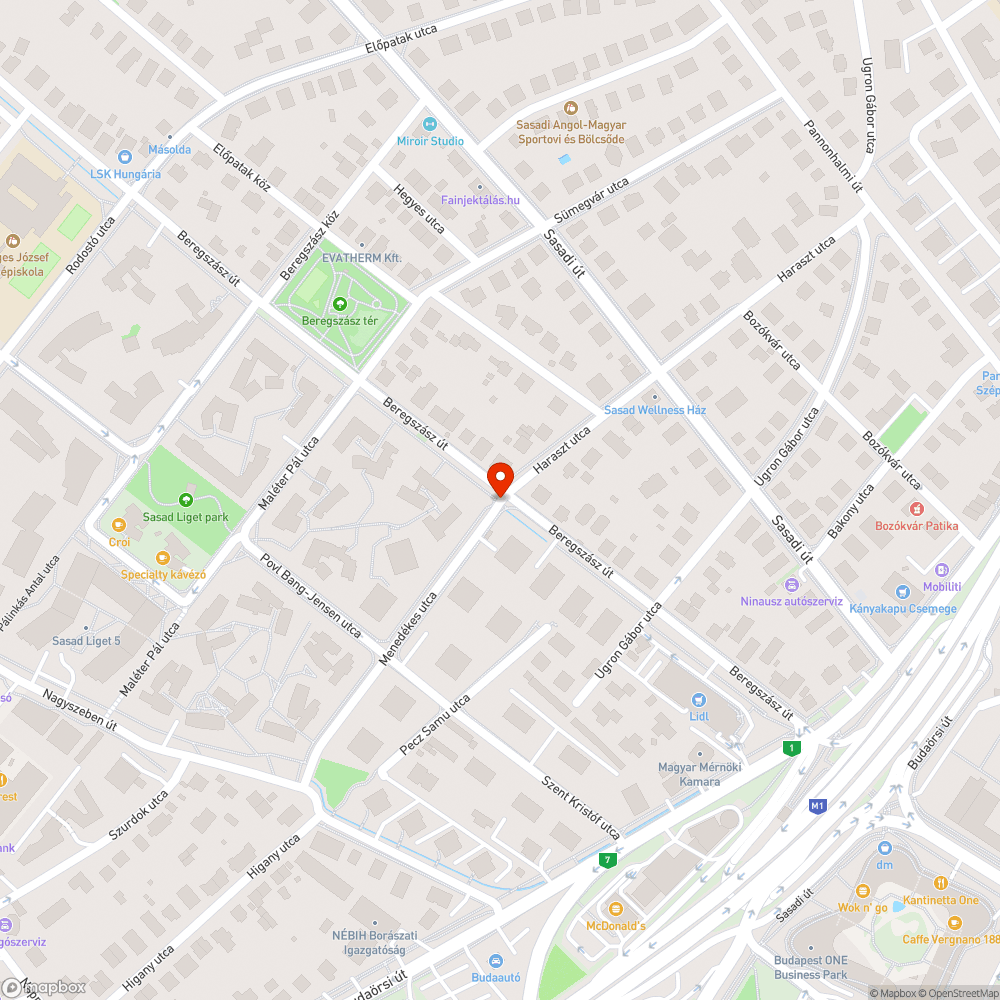 Sebességkorlátozó küszöb rongálása és kereszteződésben parkolás bejelentés helye