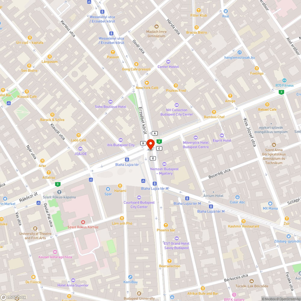 Meg rongált kamera bejelentés helye