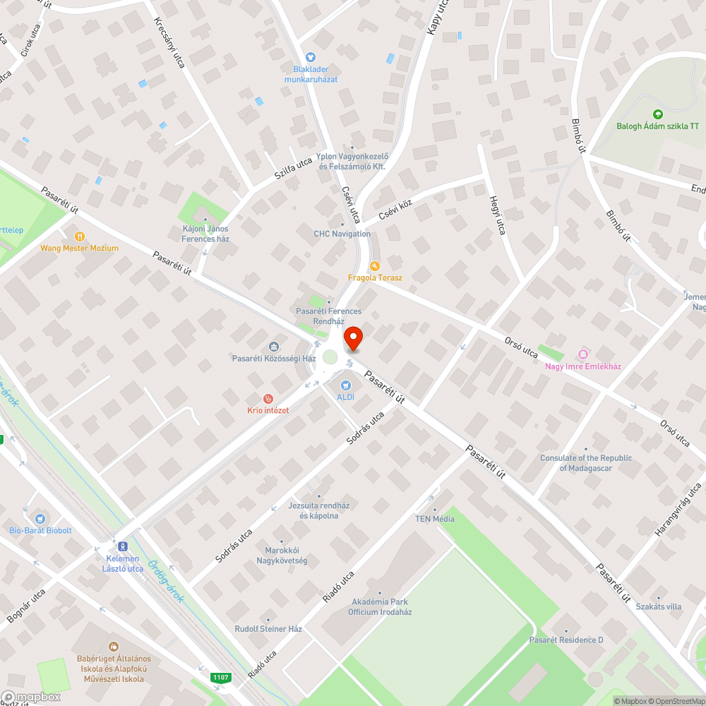 Végleges forgalomtechnika? bejelentés helye