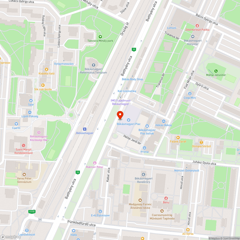 Elfáradt a lámpa bejelentés helye