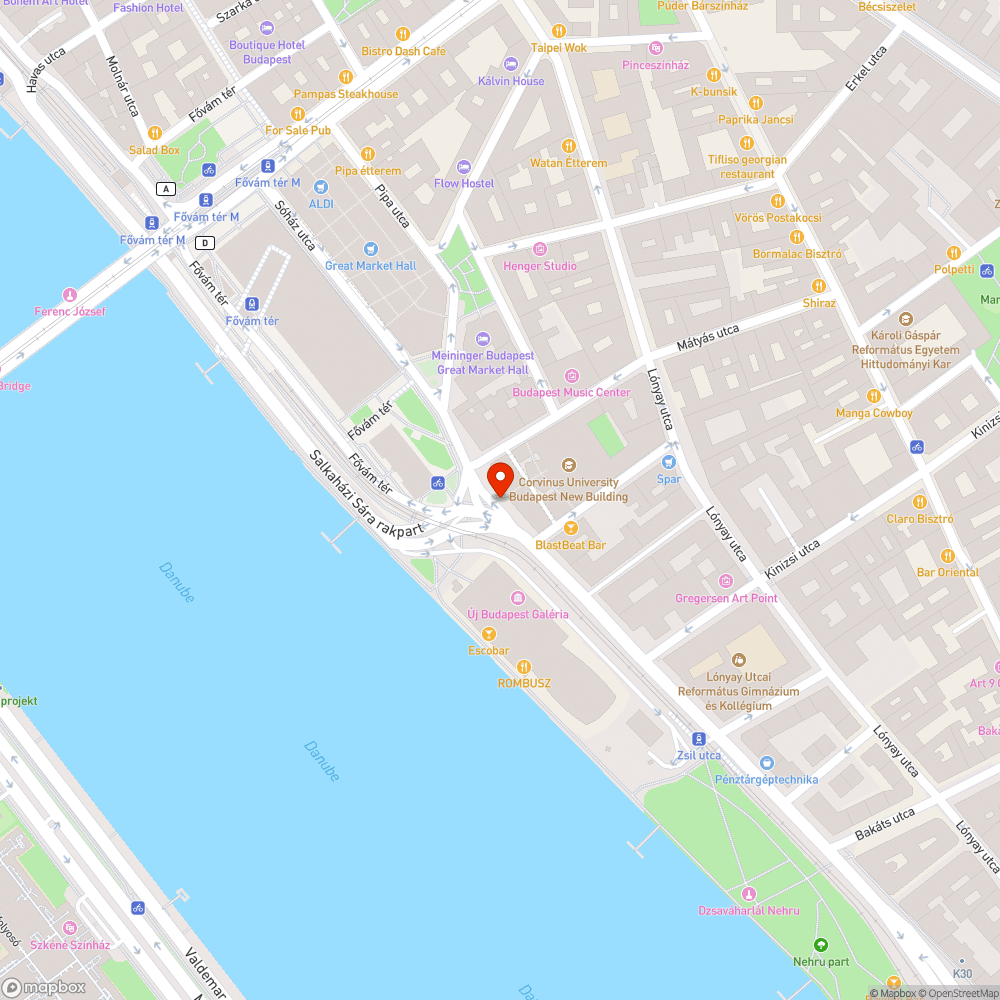 Elhagyott kerékpár bejelentés helye