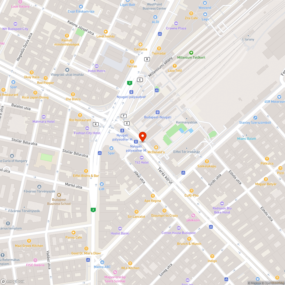 Kopott zebra bejelentés helye