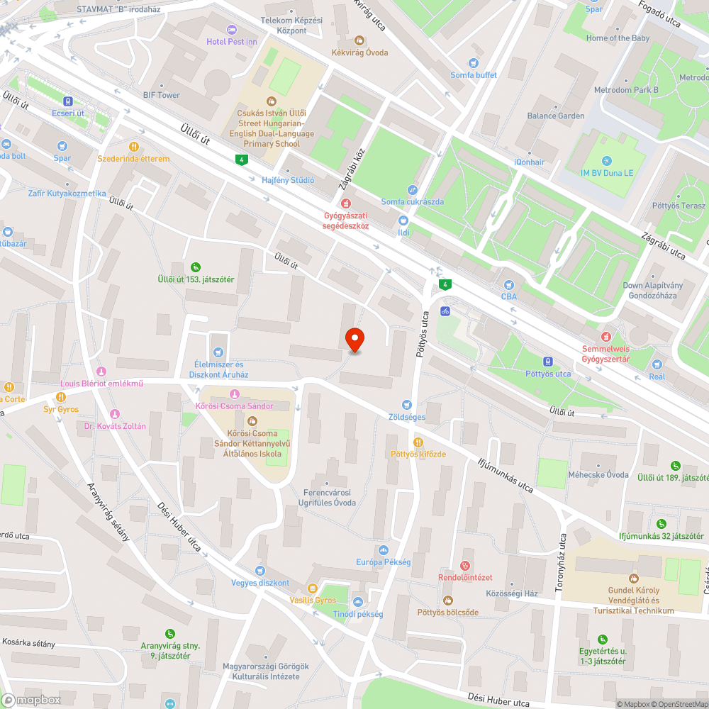 Kiegett bejelentés helye