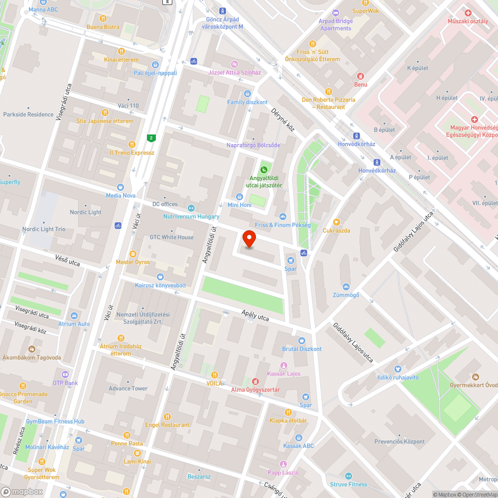 Fűvön parkolás bejelentés helye