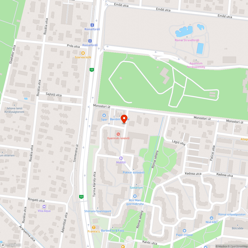 Parkolás a járdán bejelentés helye