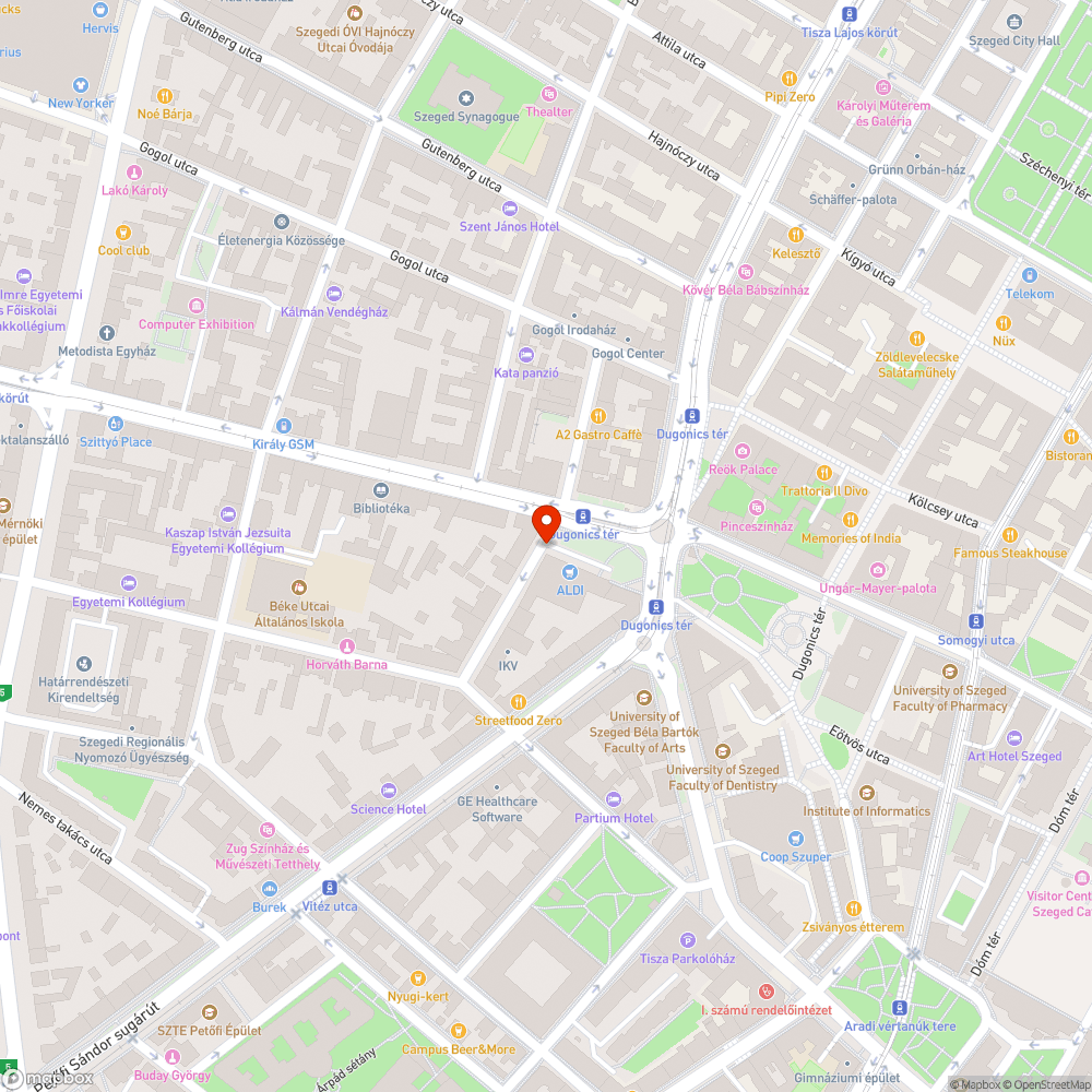 Alacsony táblák bejelentés helye